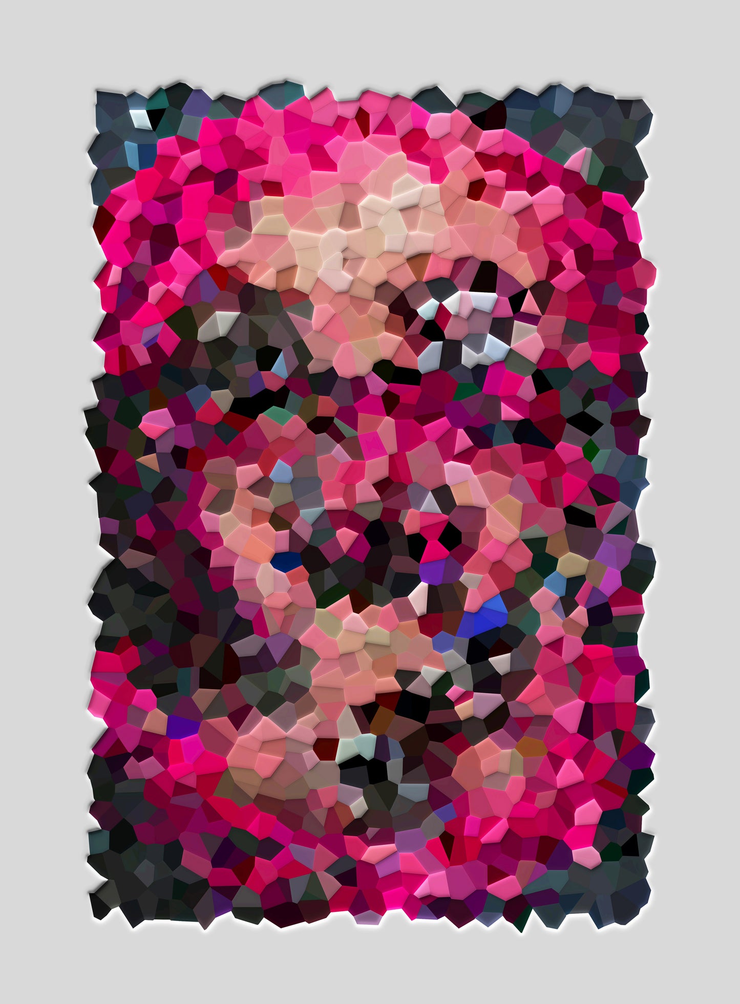 The Imaginary Portrait #105 - Pink Dye