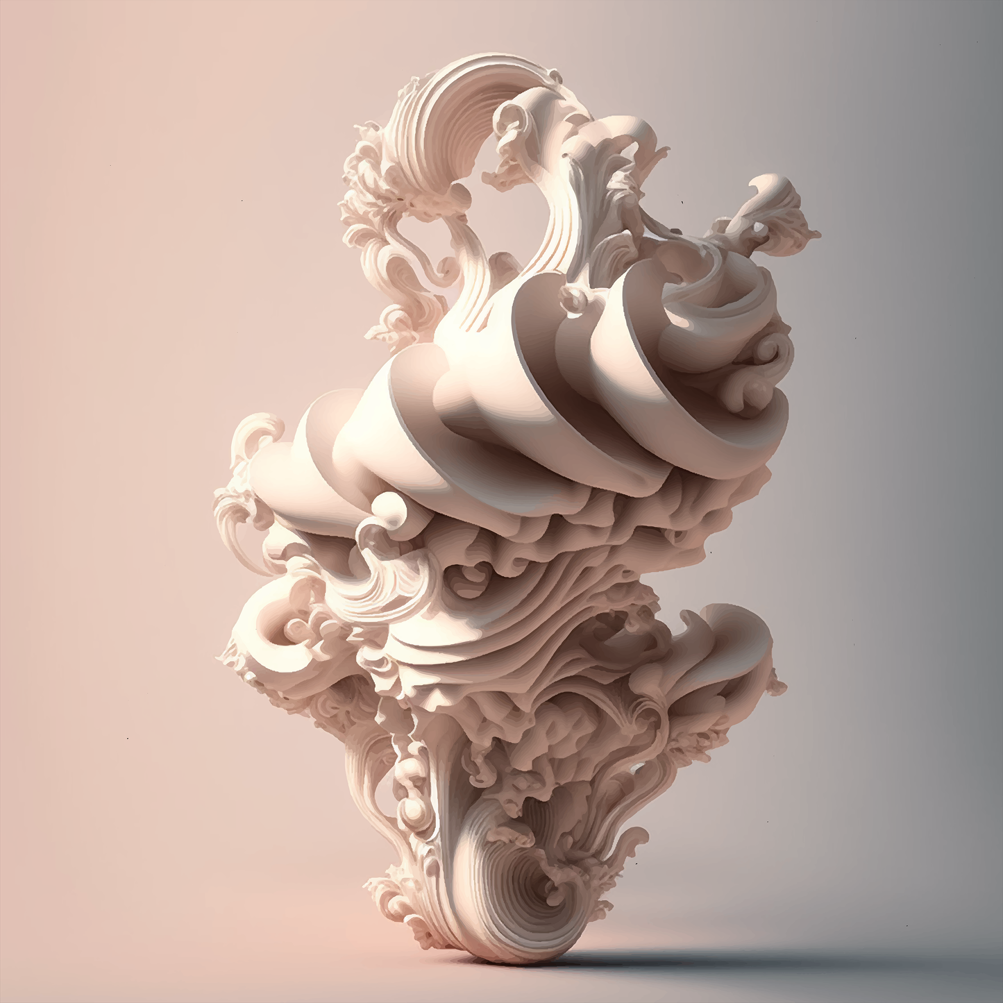 The Birth of AI Sculptures #24